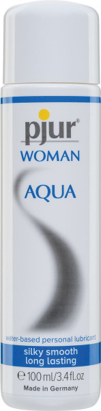 Лубрикант на водной основе pjur WOMAN Aqua - 100 мл. - купить с ...