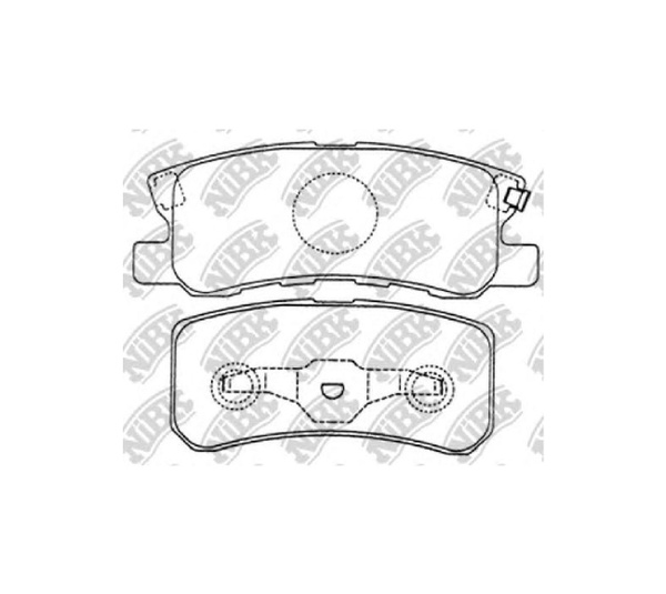 Колодки тормозные NiBK PN3450 - купить по низким ценам в интернет ...