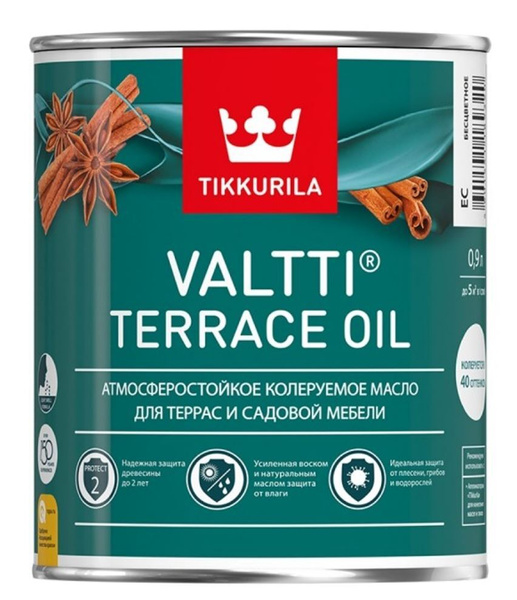 Tikkurila Valtti Terrace Oil, 9л, Шишка 5073 - купить с доставкой по ...