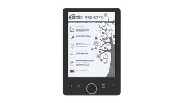 Электронная книга Ritmix RBK-677FL, Монохромный - купить по низким ...