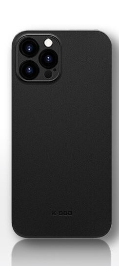 Чехол K-DOO для Apple iPhone 12 Pro Max (черный, гладкий) - купить с ...