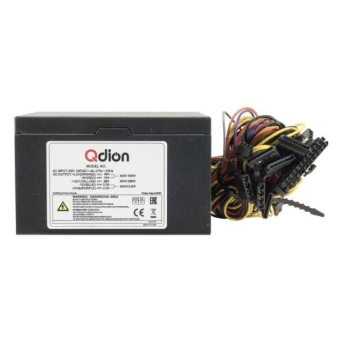 Блок питания FSP 550W ATX Q-Dion QD-550-PNR 80+ - купить с доставкой по ...
