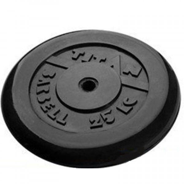 Блин обрезиненный TITAN Barbell 25 кг (d26) - купить в интернет ...