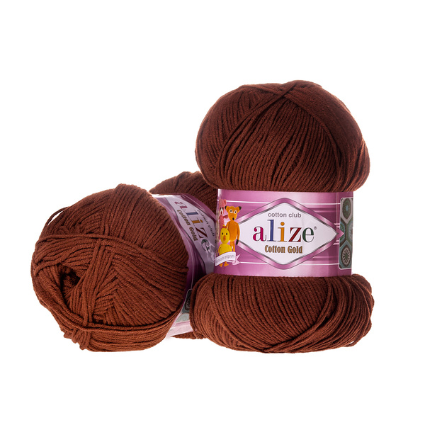 Пряжа для вязания Ализе Коттон Голд (Alize Cotton Gold) цвет №690 ...