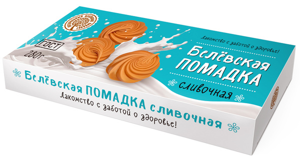 Белевская помадка сливочная 280г - купить с доставкой по выгодным ценам ...