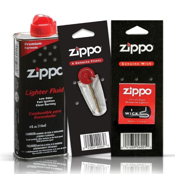 Набор расточников Zippo LSKZIP для зажигалки: фитиль, кремни 6 шт и .