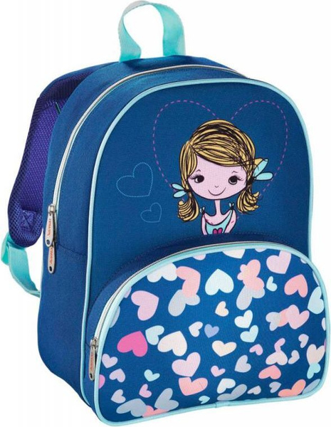 Ранец школьный HAMA LOVELY GIRL, синий - купить с доставкой по выгодным ...