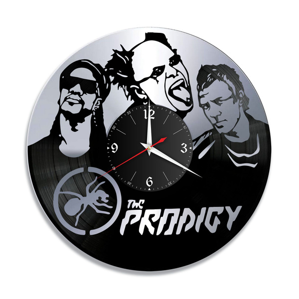 Настенные часы группа The Prodigy серебро из винила, #1 - купить по ...