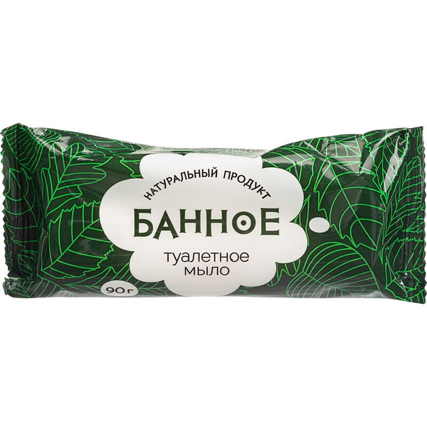 Мыло туалетное Банное, 90 г - купить с доставкой по выгодным ценам в ...