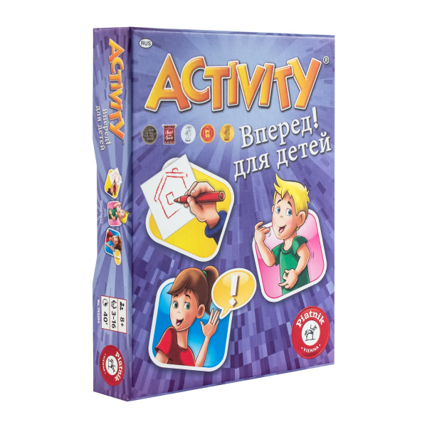 Piatnik Настольная игра Activity/Активити Вперед детская версия ...