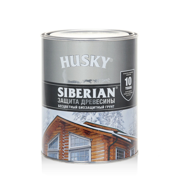 HUSKY SIBERIAN Грунт для дерева бесцветный (0,9л) купить на OZON по ...