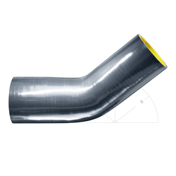 Силиконовый изгиб-переходник 63-70мм 45 градусов shb637045 - купить с ...