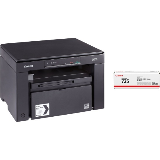 МФУ Лазерное Canon i-SENSYS MF3010 bundle, + картридж купить по низкой ...