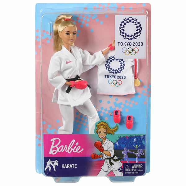 Кукла Барби Barbie Олимпийская спортсменка Каратистка Токио 2020 ...
