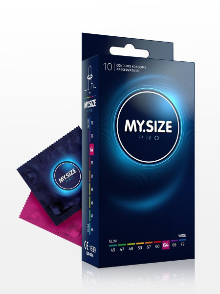 Презервативы MY.SIZE размер 64 - 10 шт. - купить с доставкой по ...