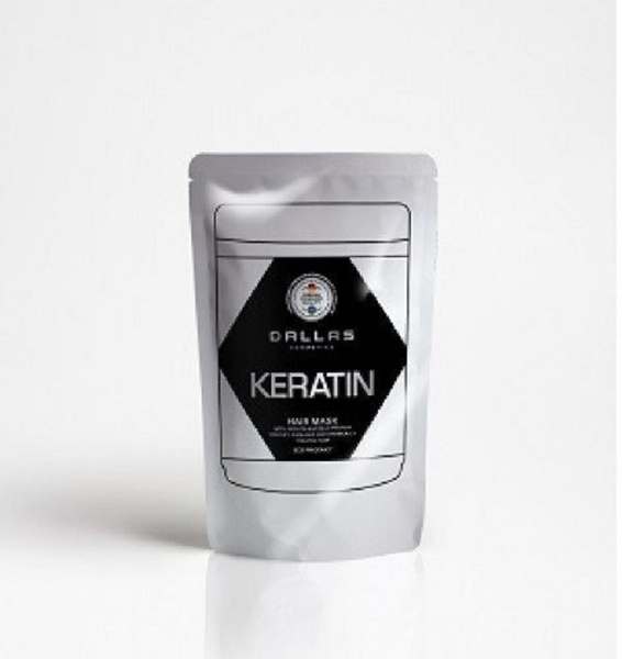Dallas Маска для волос "Keratin" с кератином и молочным протеином, 70 ...