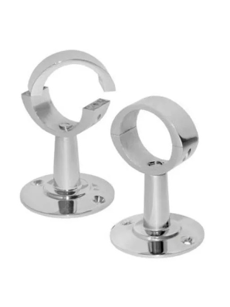 Держатель для полотенцесушителя стальной разъемное кольцо 1" 2шт TIM ...