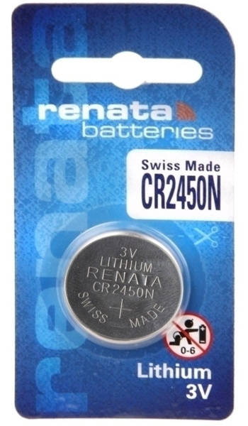 Батарейка RENATA CR2450N Lithium - 1 шт. - купить с доставкой по ...