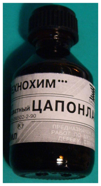 Антивибрационная подставка Цапонлак бесцветный 30 мл. Технохим, арт ...