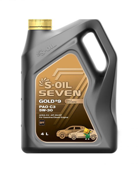 Масло моторное S-OIL SEVEN 5W-30 Синтетическое - купить в интернет ...