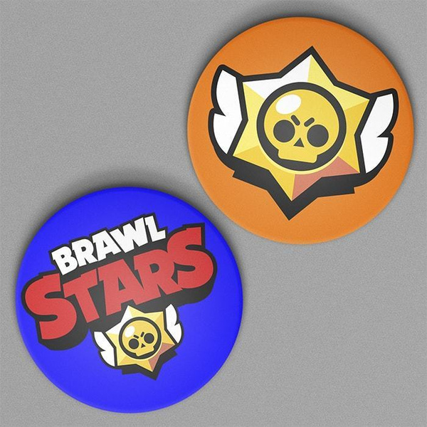Набор из 2 значков "Brawl Stars" - купить с доставкой по выгодным ценам ...