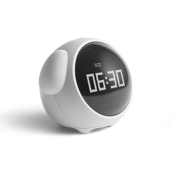 Умный будильник Xiaomi Cute Expression Alarm Clock,белый купить по ...
