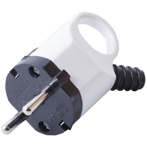 Вилка угловая с ушком, разборная Stekker "PPG16-40-202", Евро, с ...