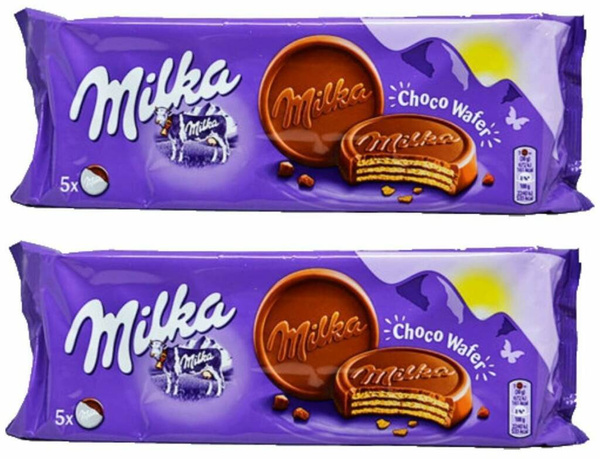 Вафля в шоколаде Milka Choco Wafer / Милка Чоко Вафер 2 шт х 150 гр ...