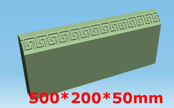 Пластиковая Формы для бордюров Греция (500х200х50) мм - купить с ...