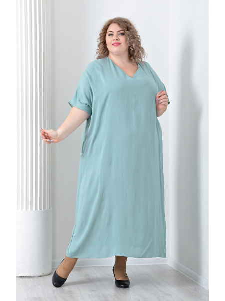 Платье женское большого размера со спущенным рукавом, Женский, Лето ...