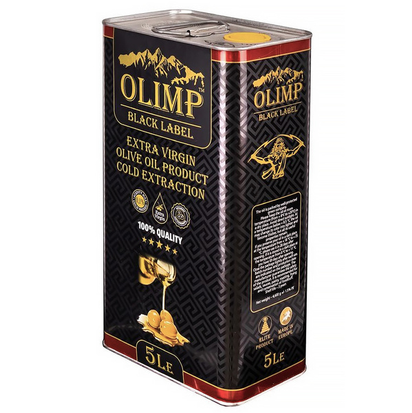 Оливковое масло Olimp BLACK LABEL Extra Virgin 5л, Греция - купить с ...