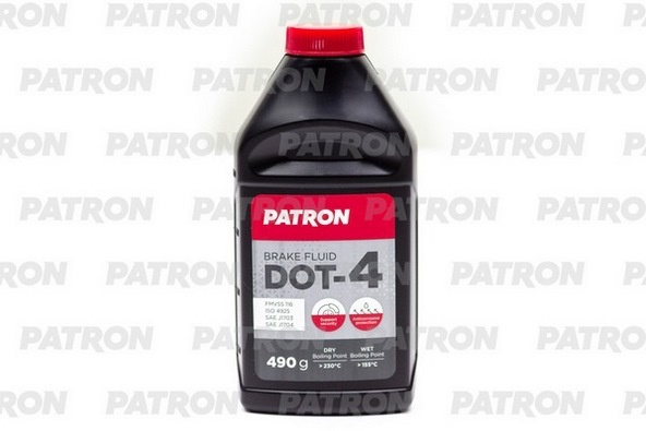 Жидкость тормозная PATRON - BRAKE FLUID DOT 4 - купить по доступной ...