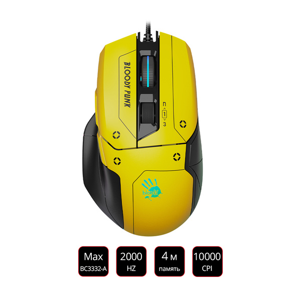 Игровая мышь проводная A4Tech W70 Max Punk_2523 озон W70 MAX PUNK ...
