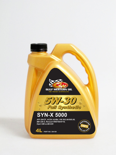 Масло моторное GULF WESTERN OIL 5W-30 Синтетическое - купить в интернет ...