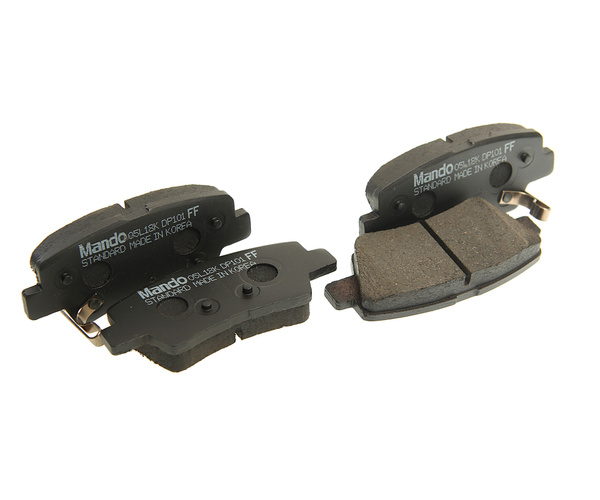 Колодки тормозные Mando MPK37 Задние - купить по низким ценам в ...