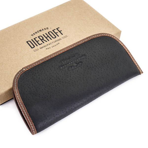 Мужской кожаный футляр для очков Dierhoff (Дирхофф) Д 8111-098 - купить ...