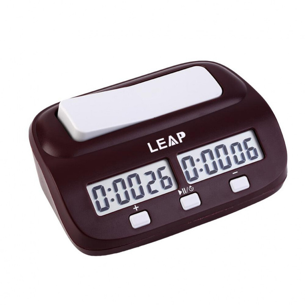 Шахматные часы / таймер для шахмат электронные LEAP EASY купить на OZON ...