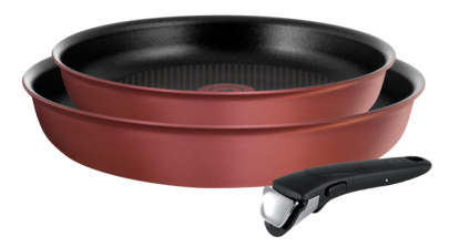 Набор посуды Tefal INGENIO CHEF RED 3 пр.22/26 L6598672 - купить с ...