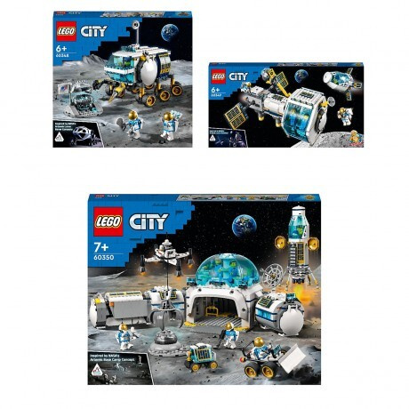 LEGO 3er Set НАБОР ЛЕГО конструктор: Луноход + Лунная космическая ...