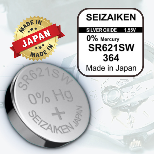Батарейка часовая/ для часов Seizaiken (Seiko) SR 621SW 364 (SR621SW ...