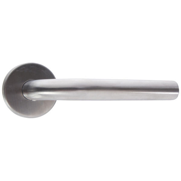Дверная ручка Inspire Inox без запирания нержавеющая сталь диаметр 53 ...