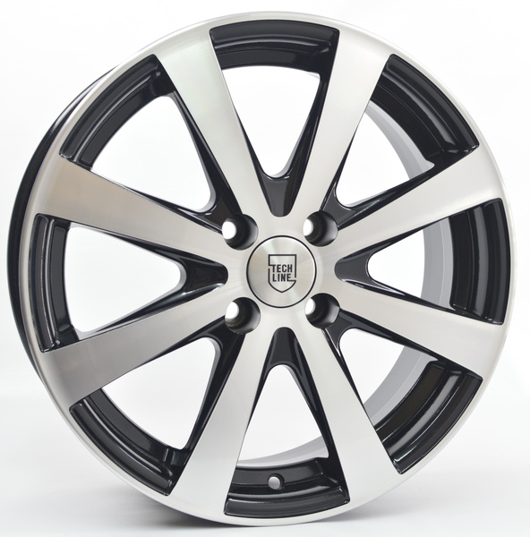 Колесный диск Tech-Line 16x6" PCD4x100 ET37 D60.1 Литой - купить по ...