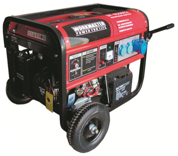 Бензиновый генератор БГ-8500E2 WorkMaster - купить по низкой цене в ...