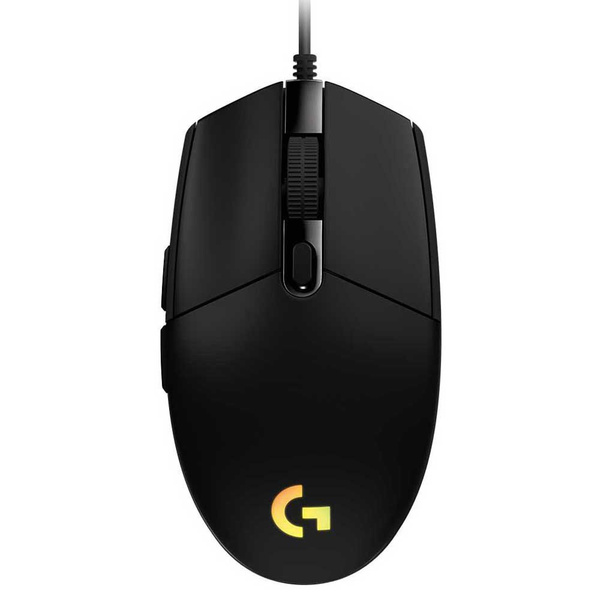 Игровая мышь проводная Logitech G mouse, черный - купить по выгодной ...