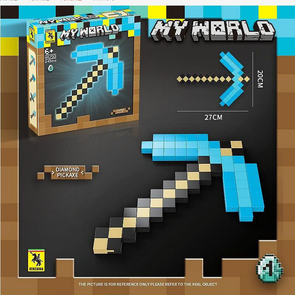 Конструктор Renzaima Майнкрафт Кирка / My World совместим с ...