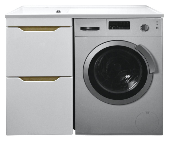 Комплект тумба с раковиной AZARIO Magenta 120 CS00078395 левая под ...