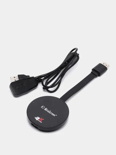 Беспроводной ТВ адаптер Mirascreen Wi-Fi HDMI 4k - купить с доставкой ...