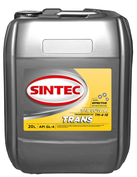 Трансмиссионное масло SINTEC TRANS ТМ 4 SAE 80W-90, API GL-4 ...