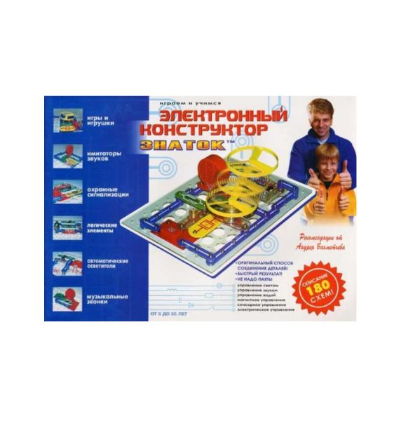 Конструктор электронный Знаток 180 схем 70085/180-Znat - купить с ...