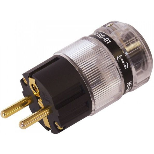 Разъем EU Schuko DYNAVOX Euro Plug RG-01 Gold (206144) - купить с ...